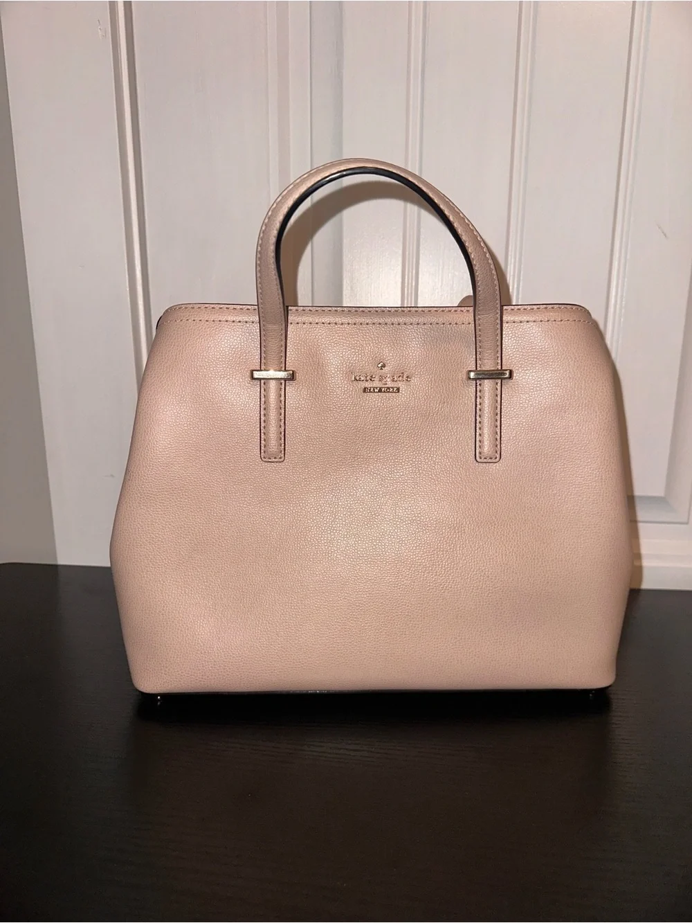 kate spade structured satchel